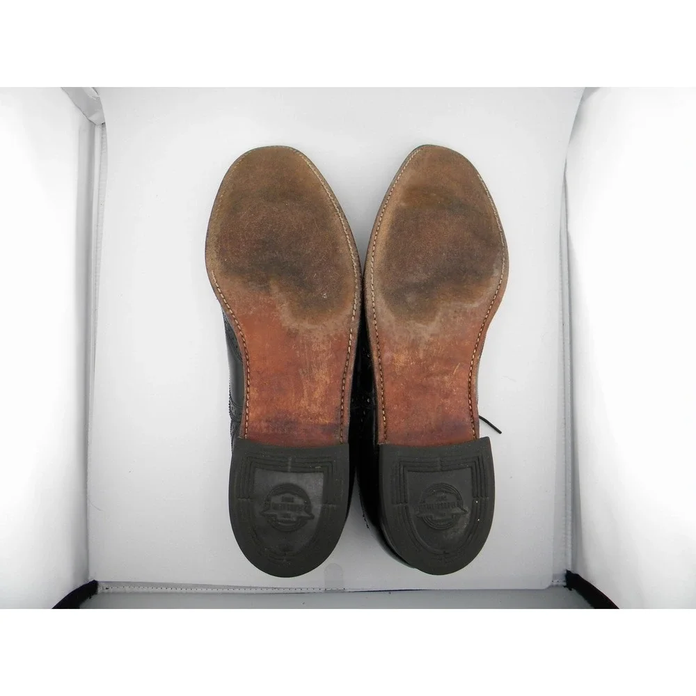 Florsheim Imperial Men's Black Leather Wingtip Oxford Dress Shoes‎ Size 11 B